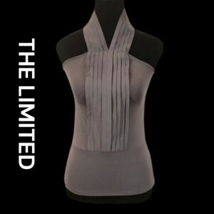 The Limited Gray Halter Top. Size Small